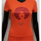 Foxy red afro-T Shirt-SanJules