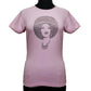 Foxy black diamond afro-T Shirt-SanJules
