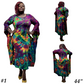 Midi tie  dye dress 
