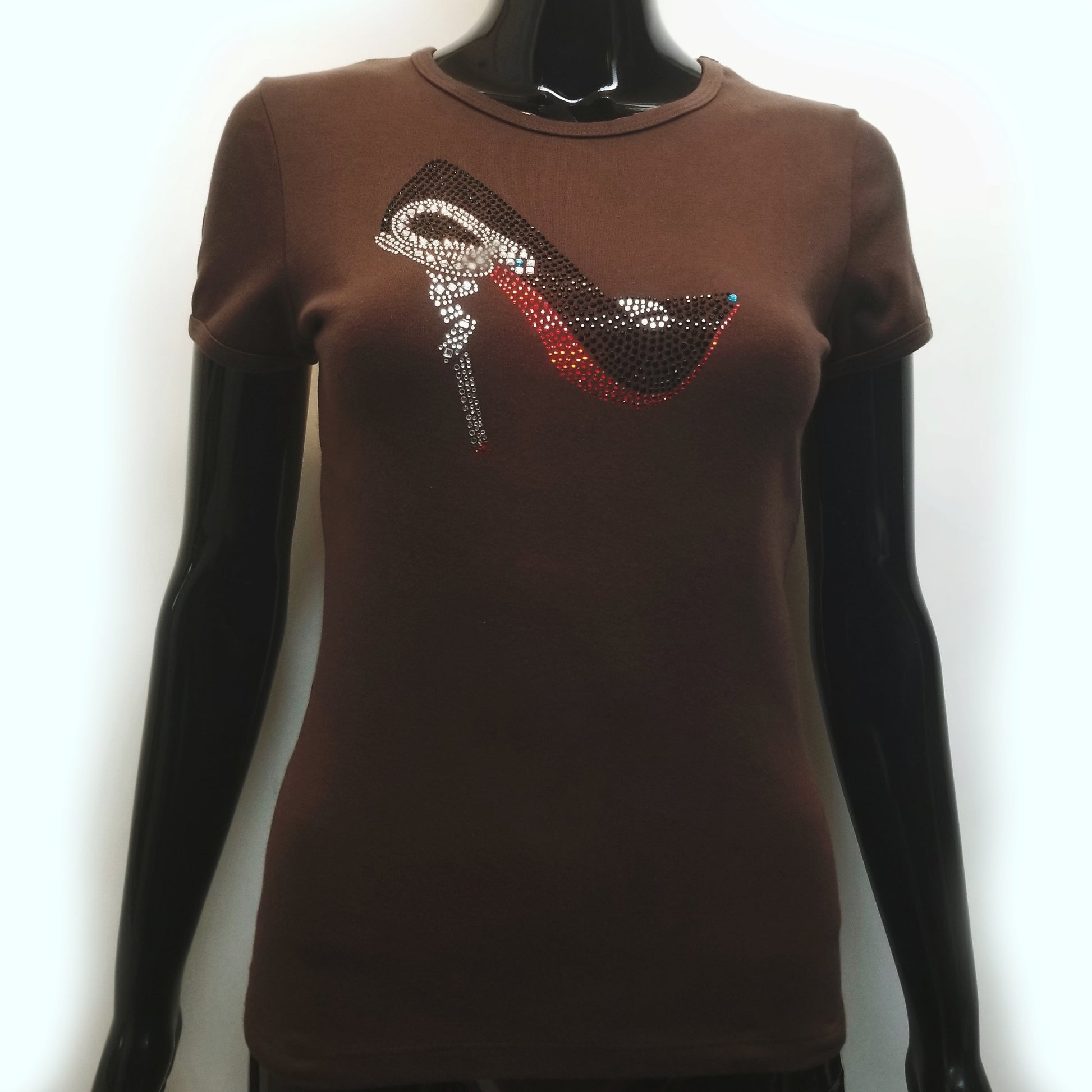 Red Bottom Stiletto-T Shirt-SanJules